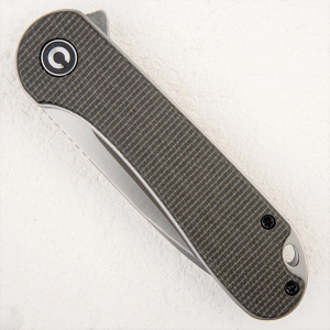 Нож CIVIVI Elementum, D2, Micarta Dark Green - складной туристические ножи из стали Нож CIVIVI Elementum, D2, Micarta Dark Green - складной туристические ножи из стали